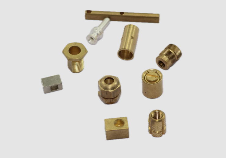 Brass precision component