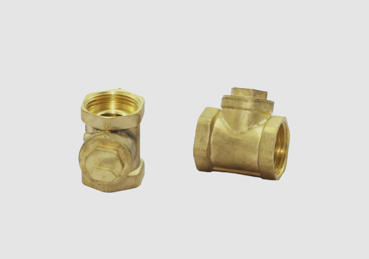 Sanitary Brass Fitting Component