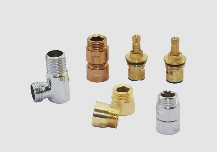 Sanitary Brass Fitting Component