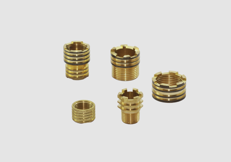 Brass sanitary component